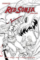 RED SONJA VOL 9 #3 CVR F 10 COPY INCV ANDOLFO B&W