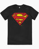 (L) SUPERMAN CLASSIC LOGO T-SHIRT