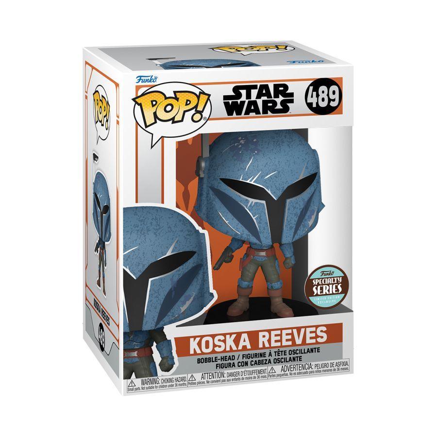 POP STAR WARS MANDALORIAN KOSKA REEVES VINYL FIG - Kings Comics