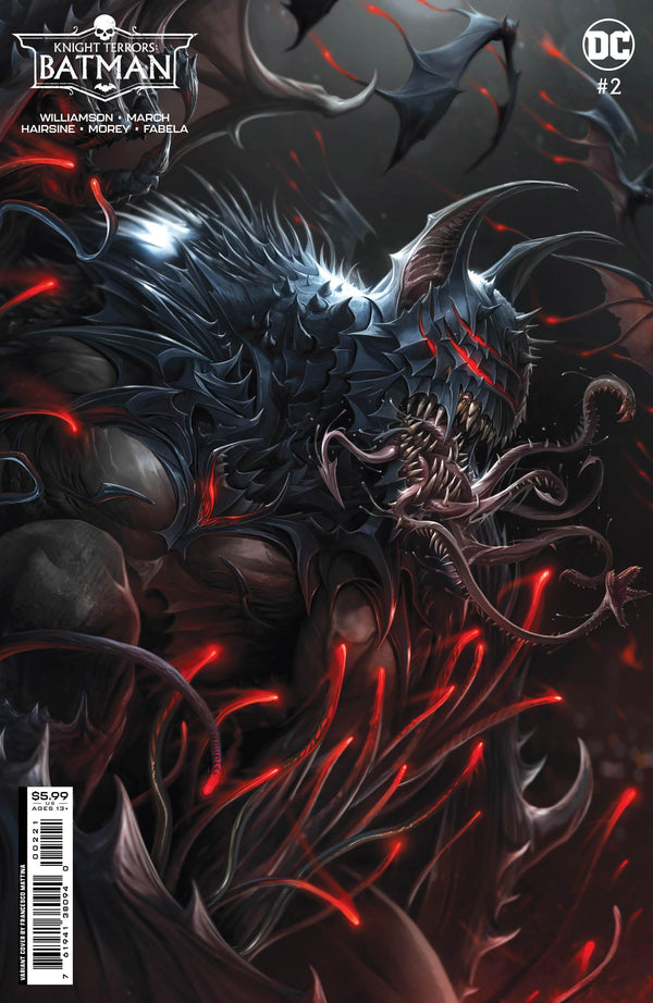 KNIGHT TERRORS BATMAN (2023) #2 CVR B FRANCESCO MATTINA CARD STOCK VAR