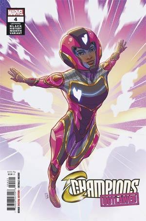 CHAMPIONS VOL 4 (2020) #4 SOUZA IRONHEART BLACK HISTORY MONTH VAR