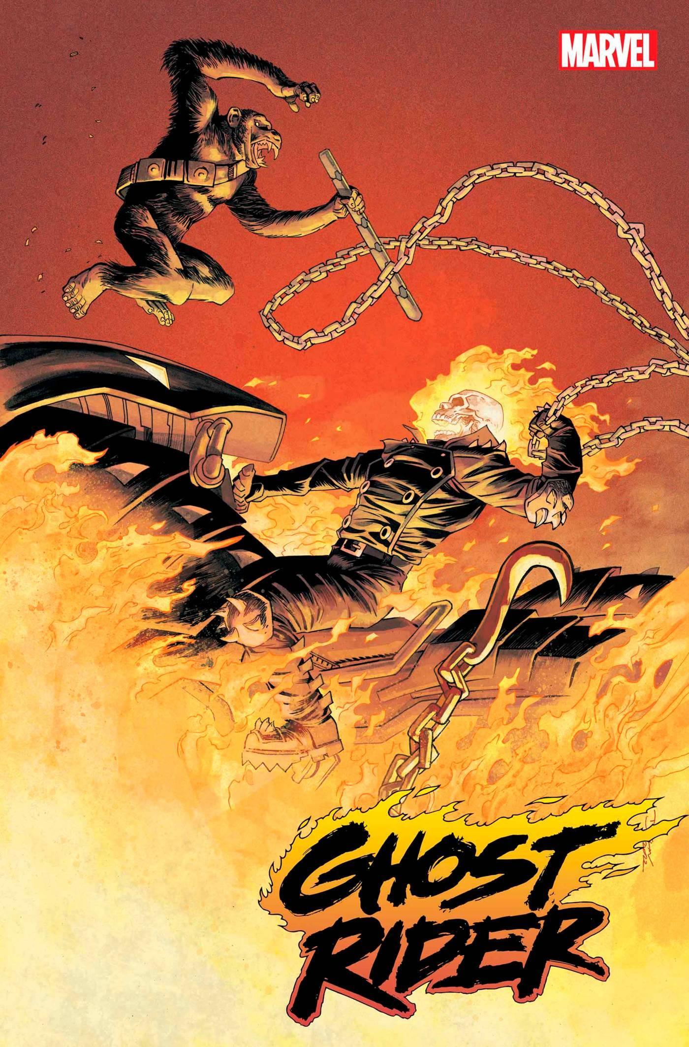 GHOST RIDER VOL 9 #11 SHALVEY PLANET OF THE APES VAR - Kings Comics