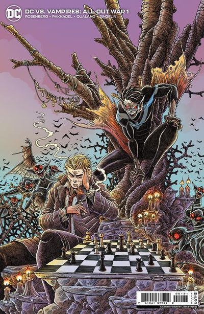 DC VS VAMPIRES ALL-OUT WAR #1 CVR C INC 1:25 JAMES STOKOE CARD STOCK VAR