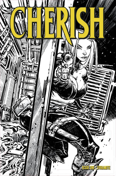 CHERISH #1 CVR E 10 COPY INCV CANETE B&W