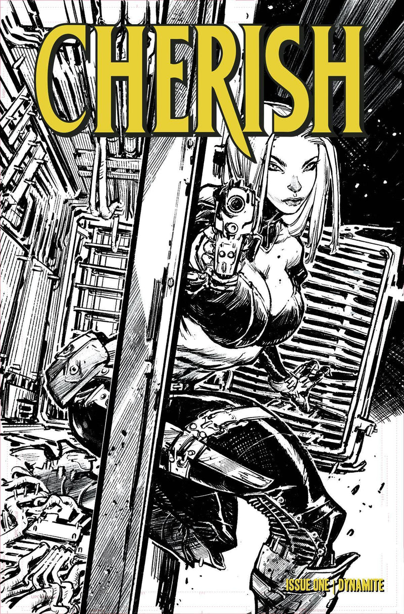 CHERISH #1 CVR E 10 COPY INCV CANETE B&W