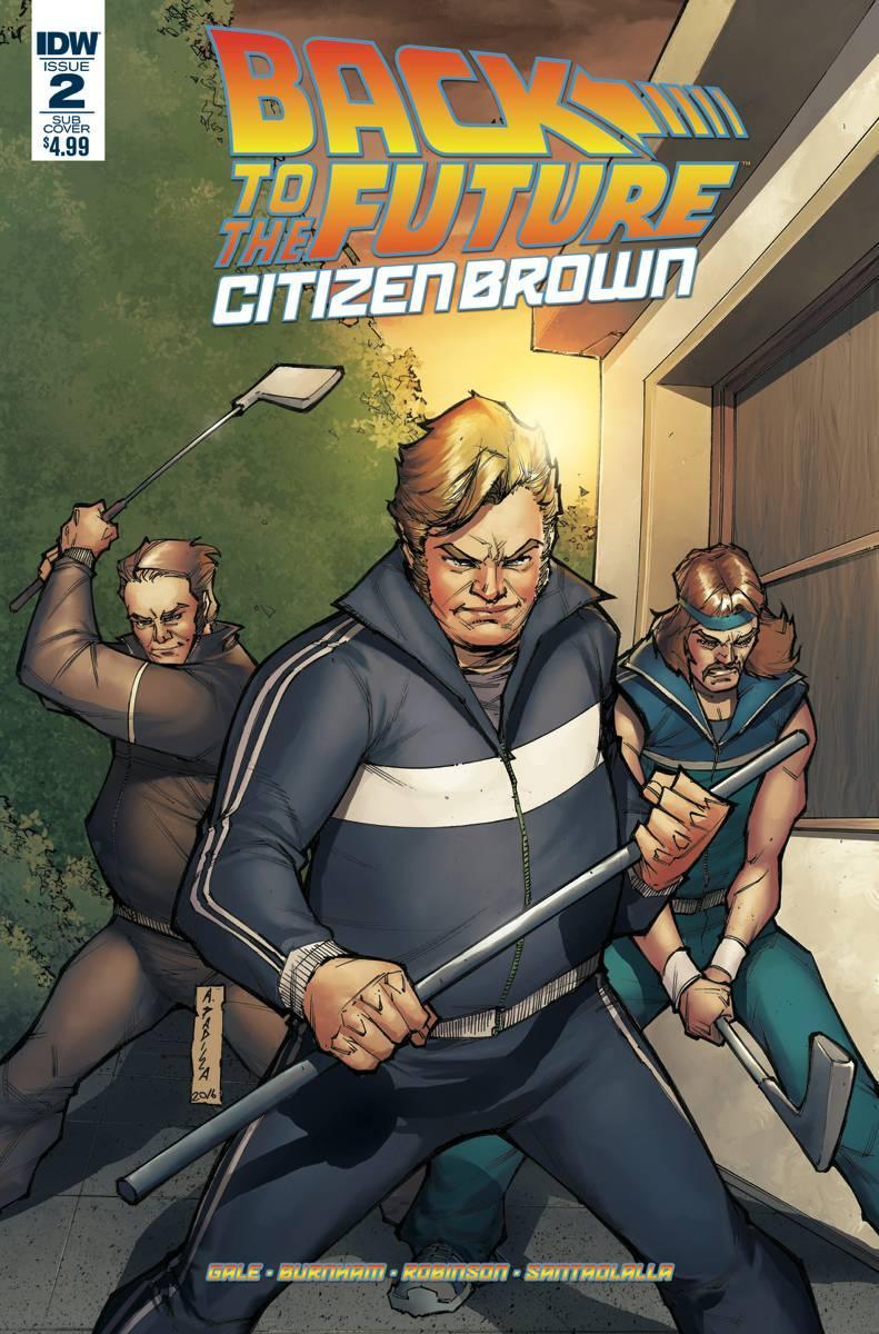BACK TO THE FUTURE CITIZEN BROWN #2 SUBSCRIPTION VAR