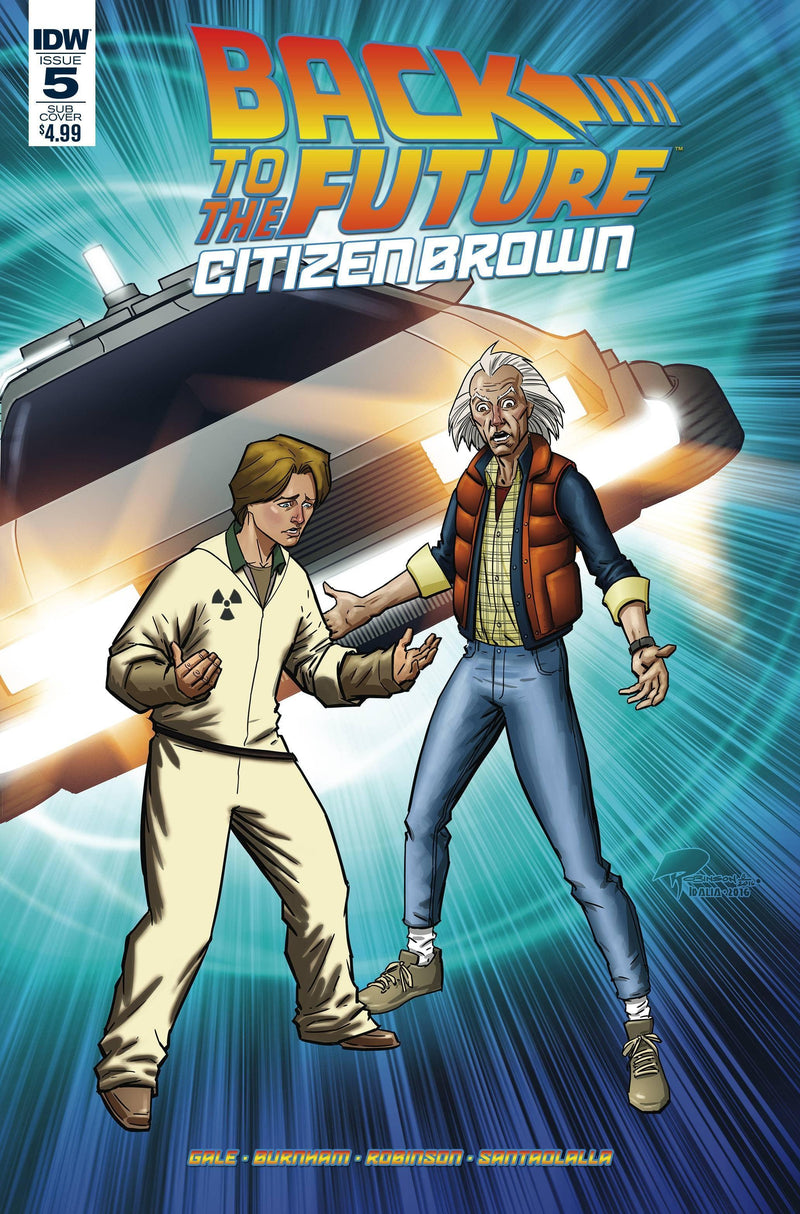 BACK TO THE FUTURE CITIZEN BROWN #5 SUBSCRIPTION VAR