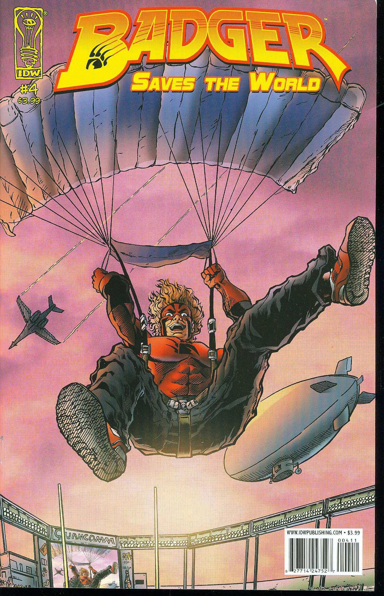 BADGER SAVES THE WORLD #4 - Kings Comics
