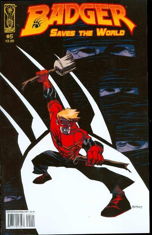 BADGER SAVES THE WORLD #5 - Kings Comics