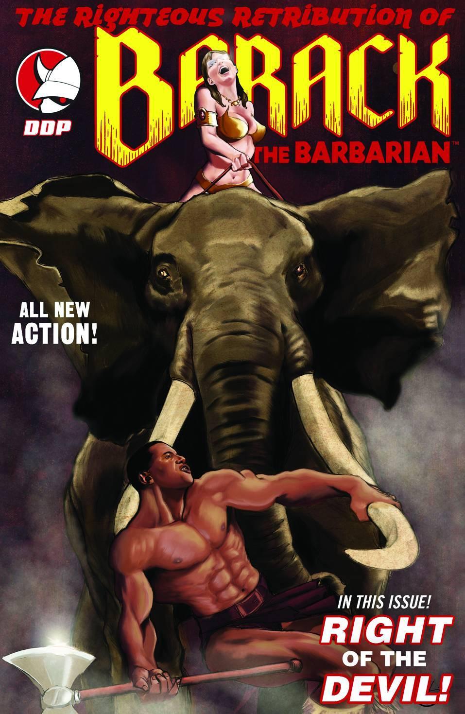 BARACK THE BARBARIAN #3 - Kings Comics