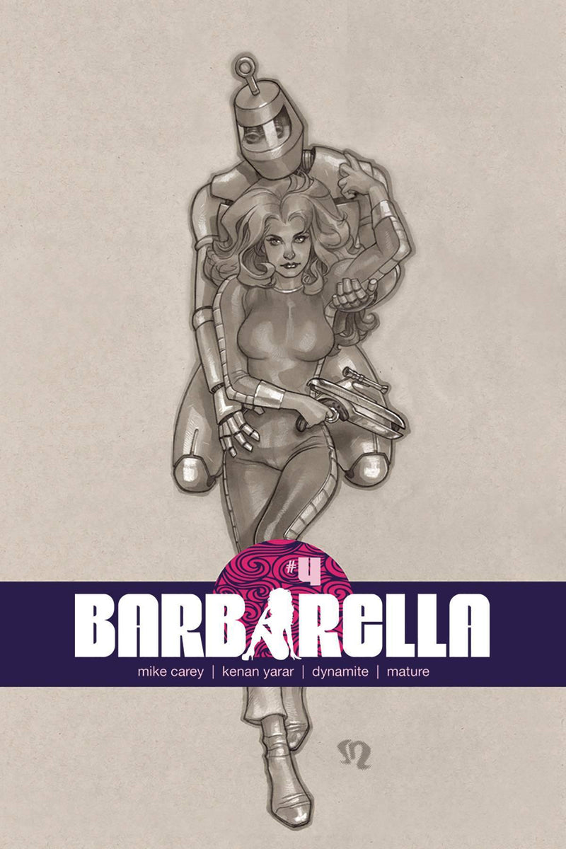 BARBARELLA #4 CVR F 10 COPY ROUX B&W INCV