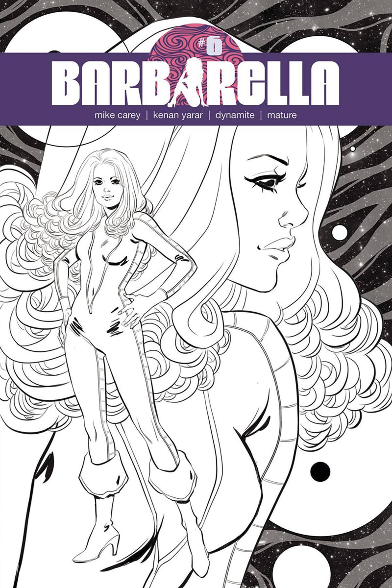 BARBARELLA #6 CVR F 10 COPY SAUVAGE B&W INCV