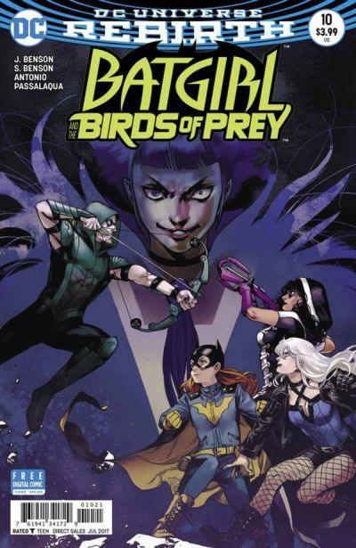 BATGIRL AND THE BIRDS OF PREY #10 VAR ED