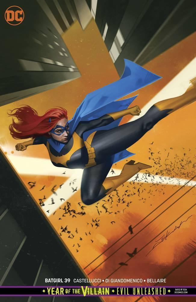 BATGIRL VOL 5 #39 CARD STOCK VAR ED YOTV