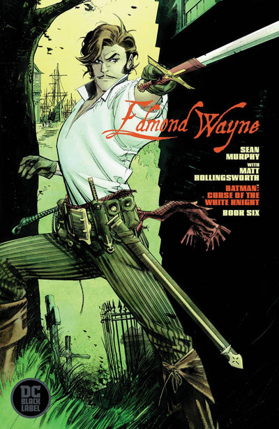 BATMAN CURSE OF THE WHITE KNIGHT #6 CARD STOCK VAR ED