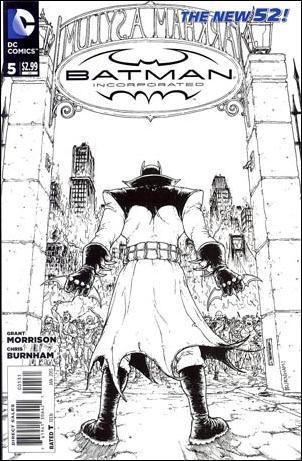 BATMAN INCORPORATED VOL 2 #5 BLACK & WHITE VAR ED - Kings Comics