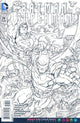 BATMAN SUPERMAN #28 ADULT COLORING BOOK VAR ED