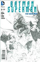 BATMAN SUPERMAN #3 BLACK & WHITE VAR ED