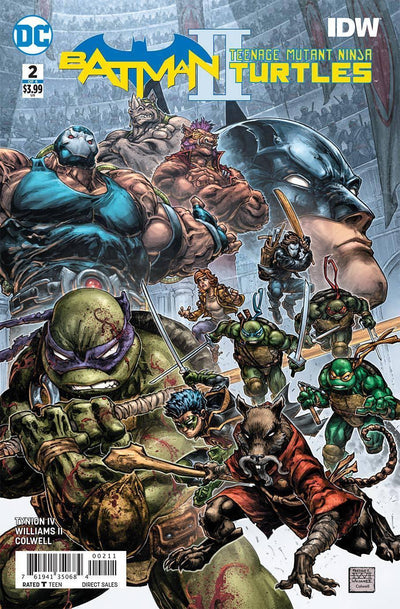 BATMAN TEENAGE MUTANT NINJA TURTLES II (2017) #2