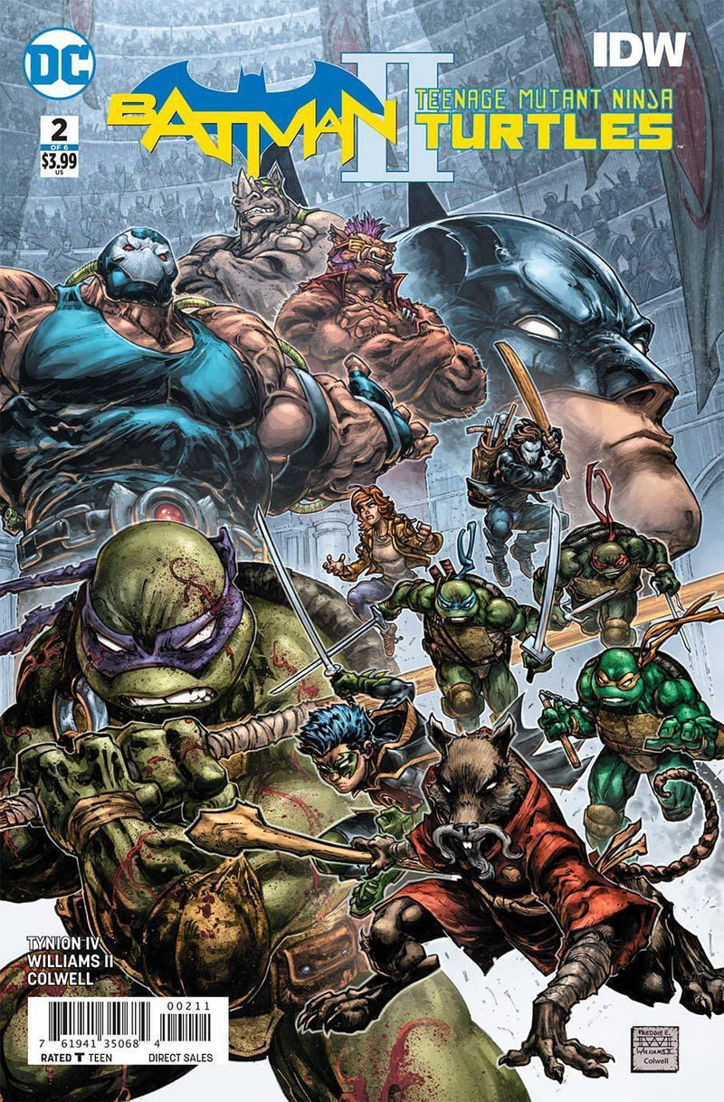 BATMAN TEENAGE MUTANT NINJA TURTLES II (2017) #2