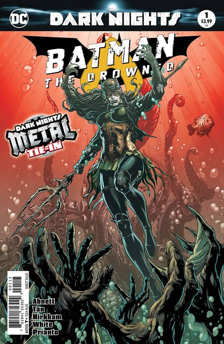 BATMAN THE DROWNED #1 3RD PTG METAL - Kings Comics