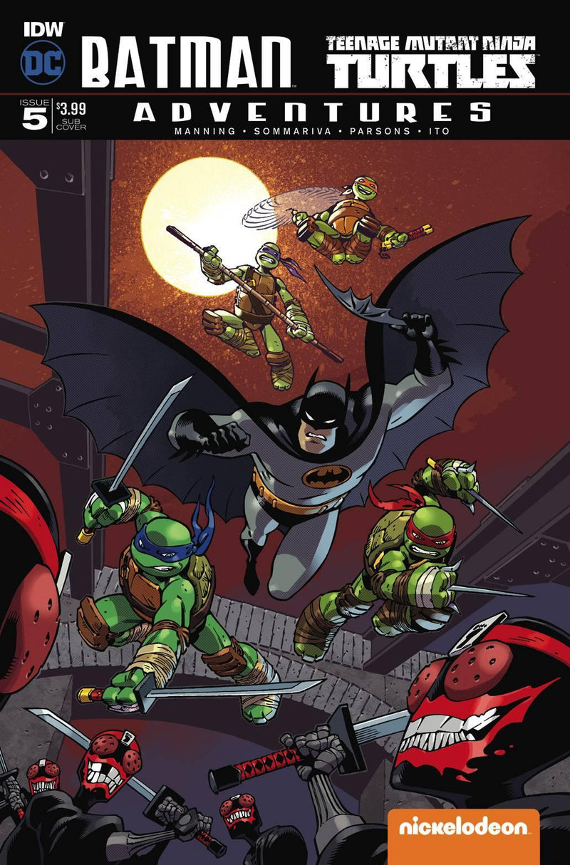 BATMAN TMNT ADVENTURES #5 SUBSCRIPTION VAR