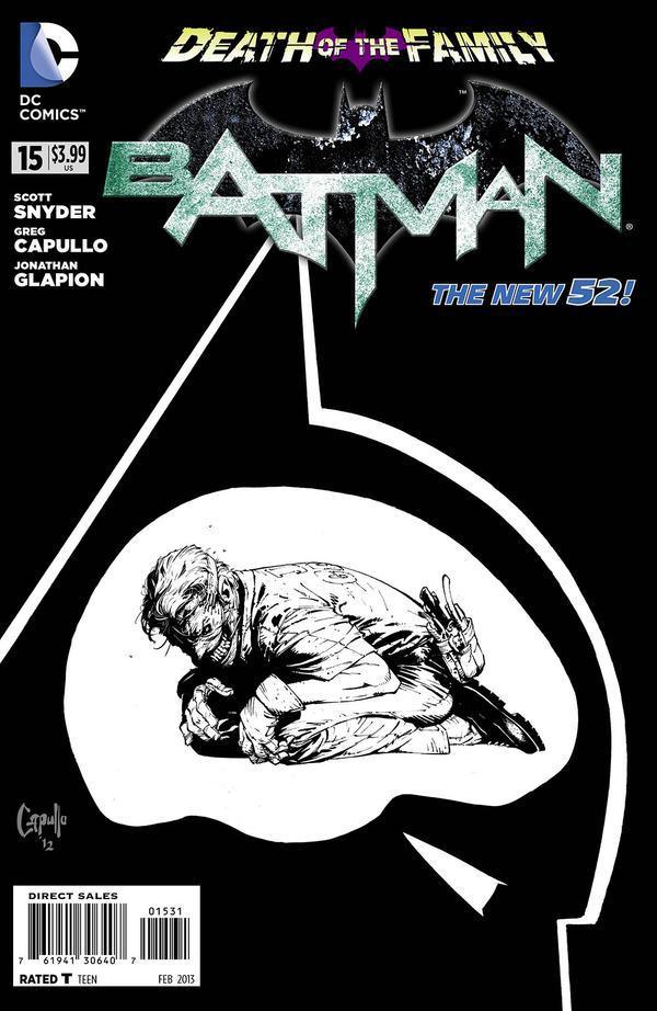 BATMAN (2011) #15 100 COPY BLACK & WHITE VAR ED (DOTF)