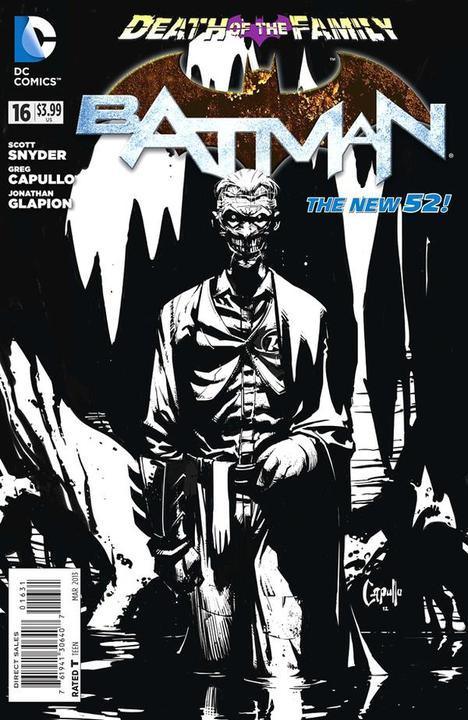 BATMAN (2011) #16 BLACK & WHITE VAR ED (DOTF)