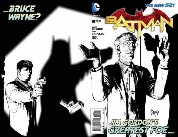 BATMAN (2011) #19 BLACK & WHITE VAR ED