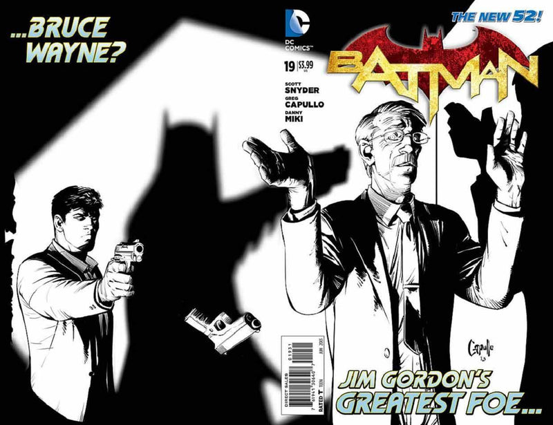 BATMAN (2011) #19 BLACK & WHITE VAR ED