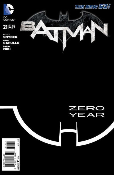 BATMAN (2011) #21 BLACK & WHITE VAR ED