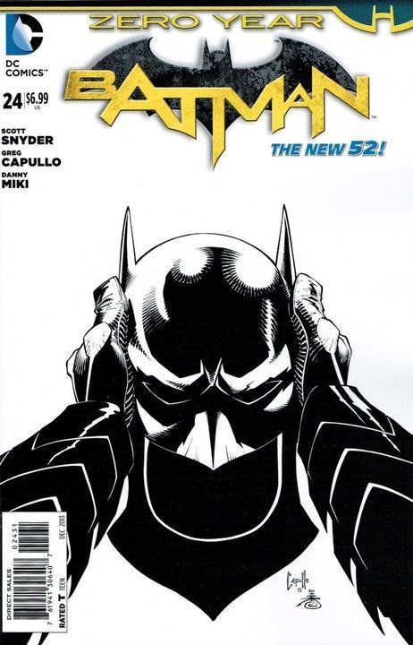 BATMAN (2011) #24 BLACK & WHITE VAR ED