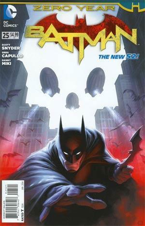 BATMAN (2011) #25 1:25 ALEX GARNER VAR ED (ZERO YEAR)