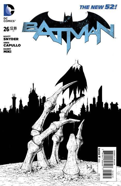 BATMAN VOL 2 #26 BLACK & WHITE VAR ED (ZERO YEAR) - Kings Comics
