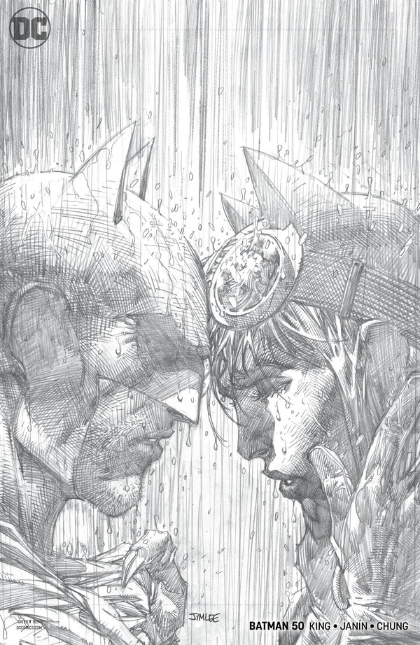 BATMAN (2016) #50 JIM LEE PENCILS VAR ED