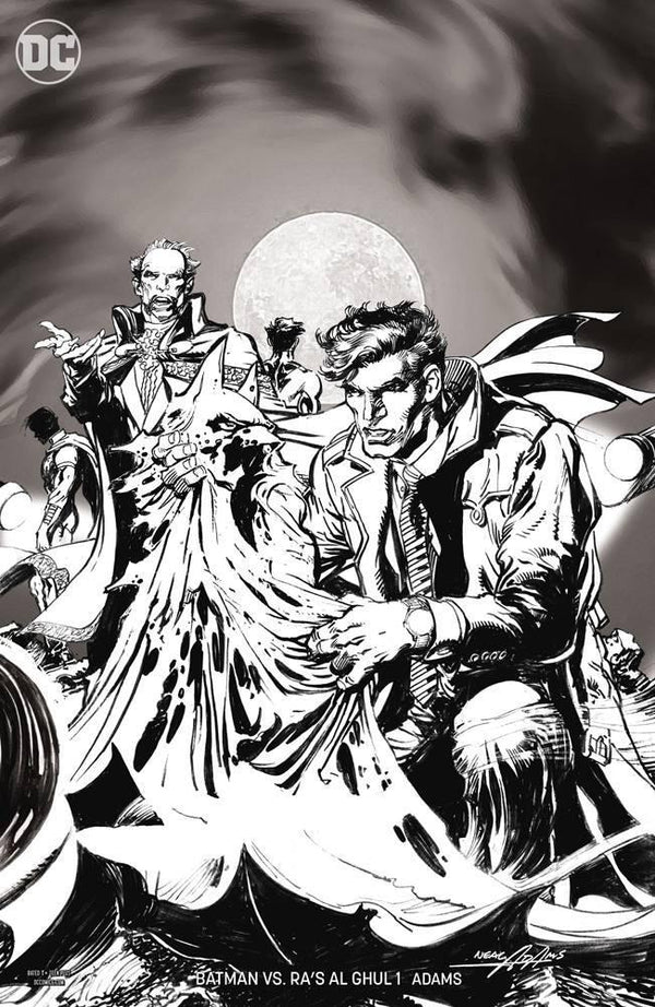 BATMAN VS RAS AL GHUL #1 B&W VAR ED