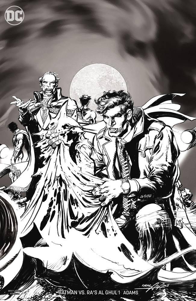 BATMAN VS RAS AL GHUL #1 B&W VAR ED