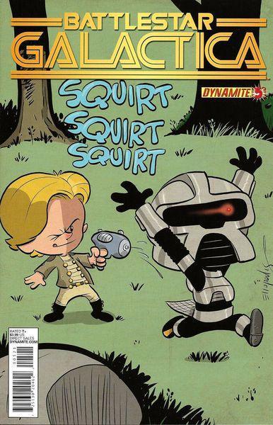 BATTLESTAR GALACTICA VOL 5 #5 ELIOPOULOS SUBSCRIPTION VAR