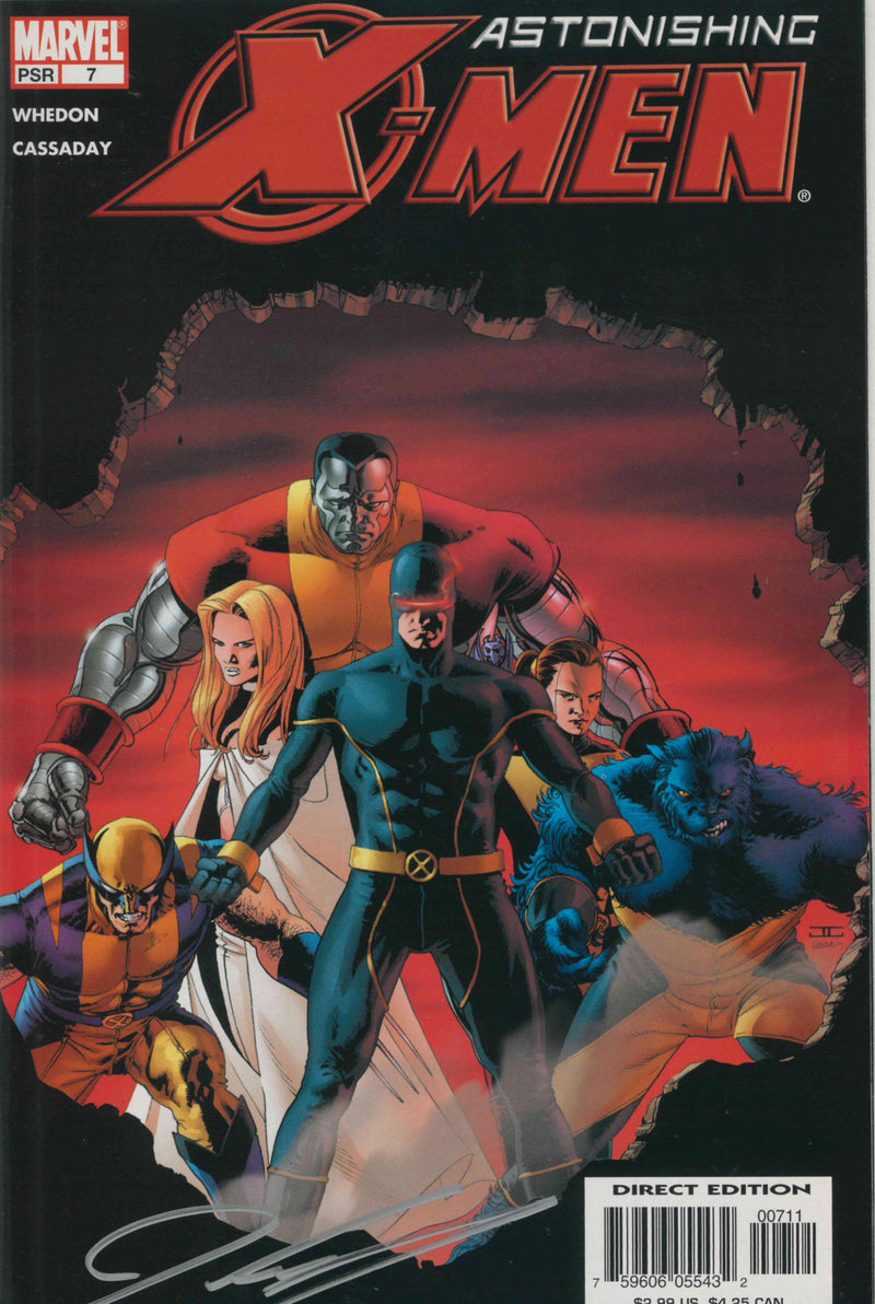 ASTONISHING X-MEN VOL 3 #7 - SIGNED BY JOHN CASSADAY