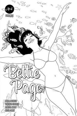 BETTIE PAGE VOL 3 #4 10 COPY KANO B&W INCV - Kings Comics