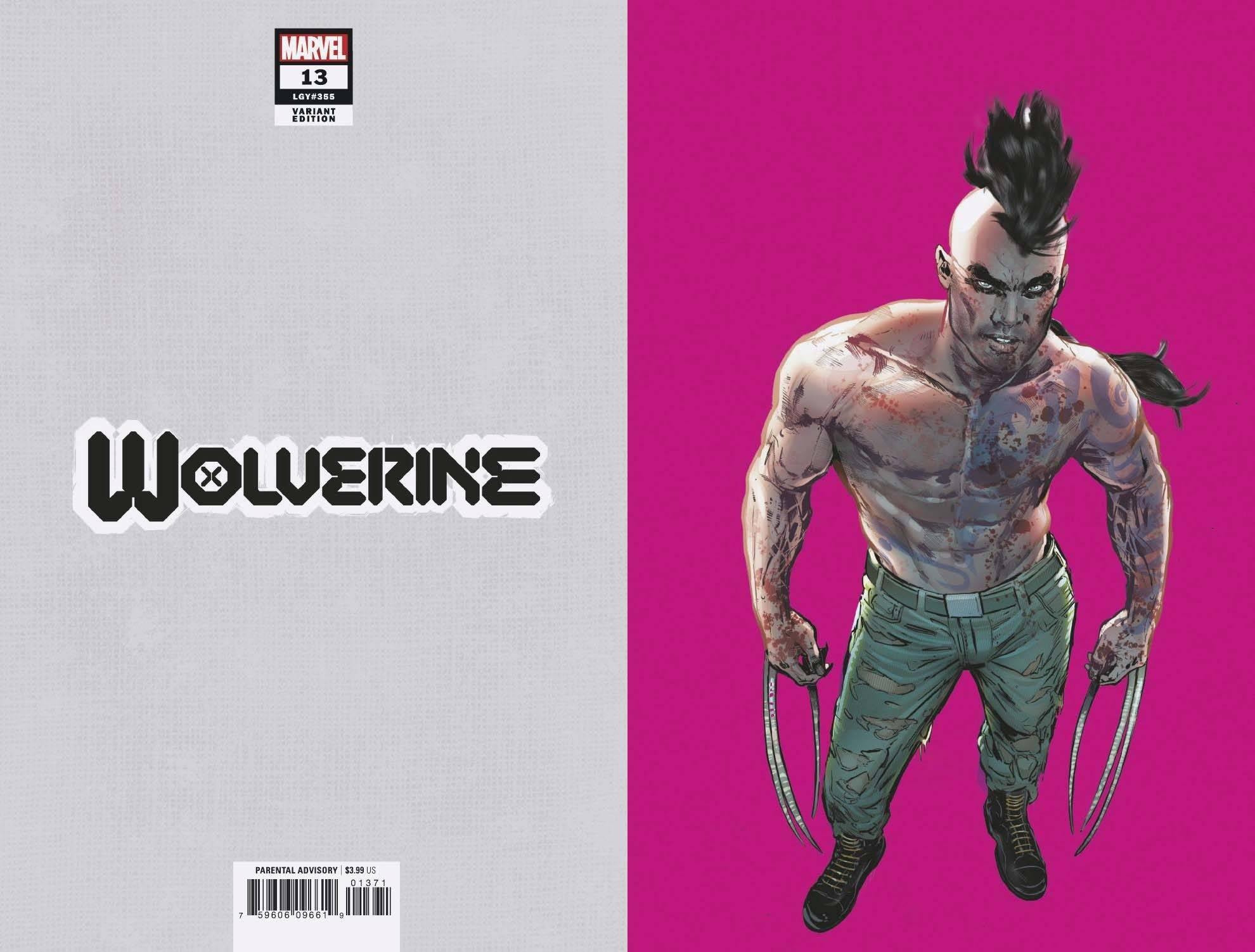 WOLVERINE VOL 6 (2020) #13 JIMENEZ PRIDE MONTH VIRGIN VAR GALA - Kings Comics