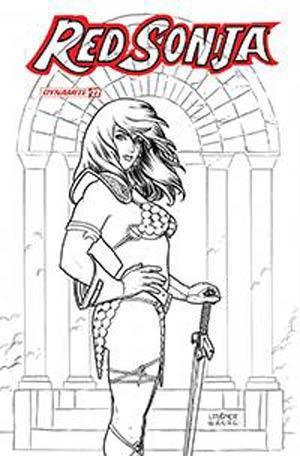 RED SONJA VOL 8 #22 10 COPY LINSNER B&W INCV