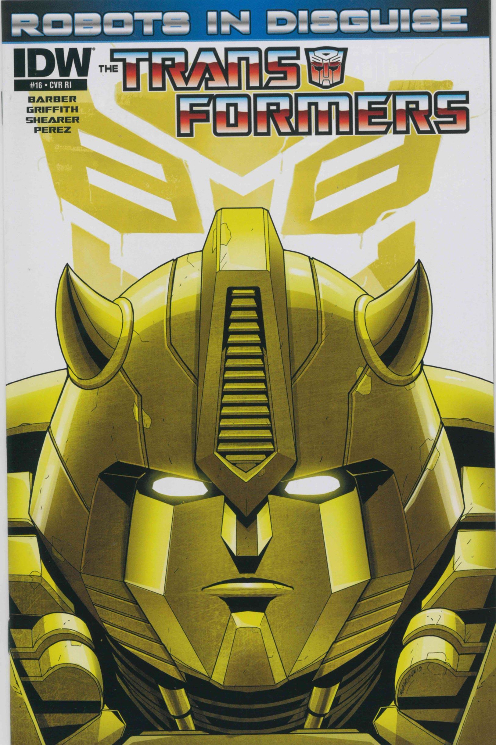 TRANSFORMERS ROBOTS IN DISGUISE #16 10 COPY INCV - Kings Comics
