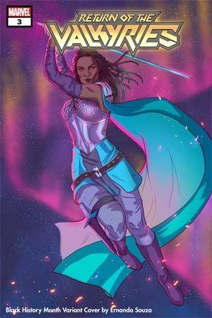 KING IN BLACK RETURN OF VALKYRIES #3 SOUZA BLACK HISTORY VAR - Kings Comics