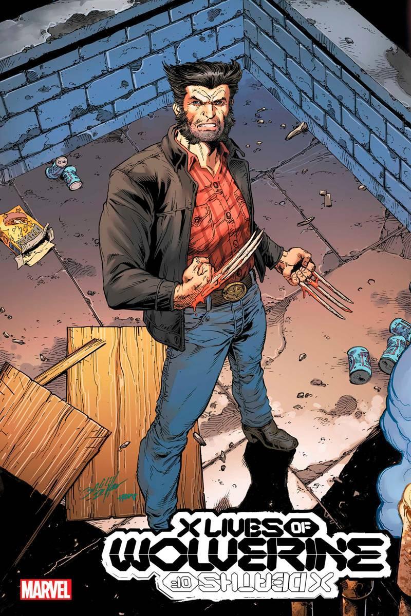 X LIVES OF WOLVERINE (2022) #4 BAGLEY TRADING CARD VAR