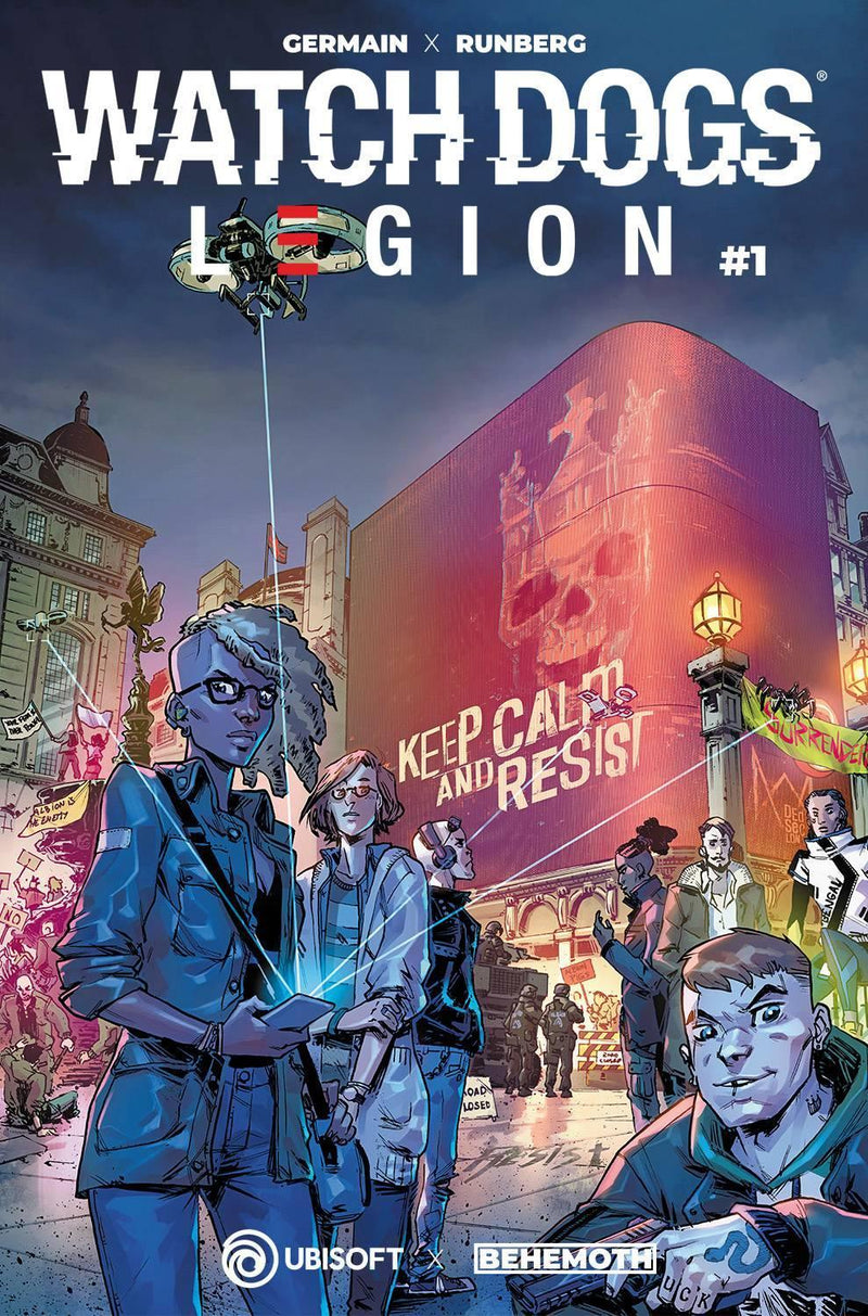 WATCH DOGS LEGION #1 CVR D 10 COPY INCV GER
