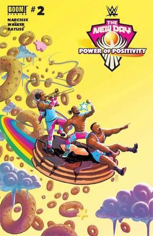 WWE NEW DAY POWER OF POSITIVITY #2 CVR A BAYLISS