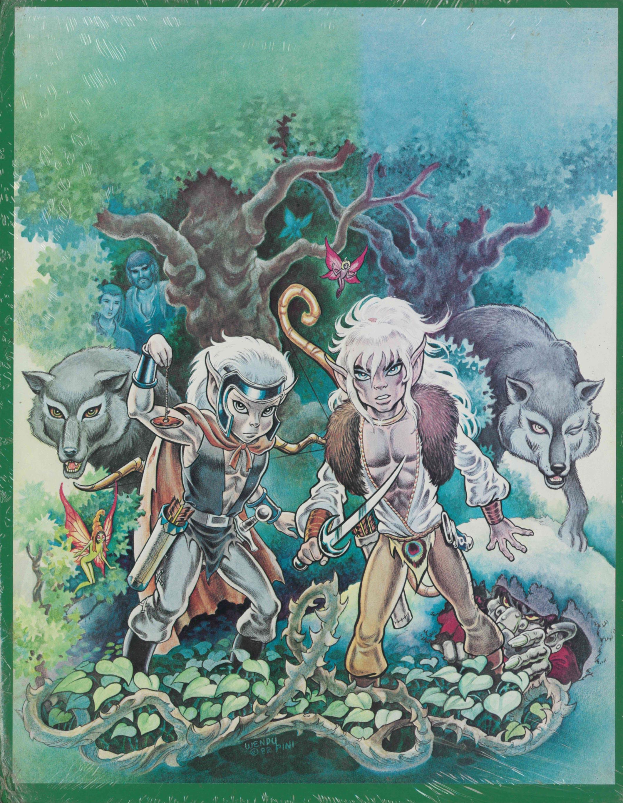 ELFQUEST HC (1982) BOOK 02 LEATHER SLIPCASE SIGNED/NUMBERED EDITION - Kings Comics