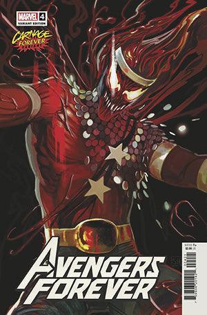 AVENGERS FOREVER VOL 2 (2021) #4 HANS CARNAGE FOREVER VAR