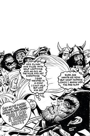 RED SONJA VALENTINES SP ONE SHOT 11 COPY BROXTON B&W VIRGIN